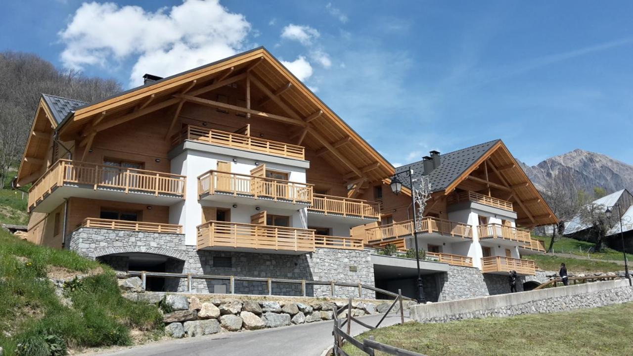 Ferienwohnung Terresens - Les Amethystes Vaujany Exterior foto